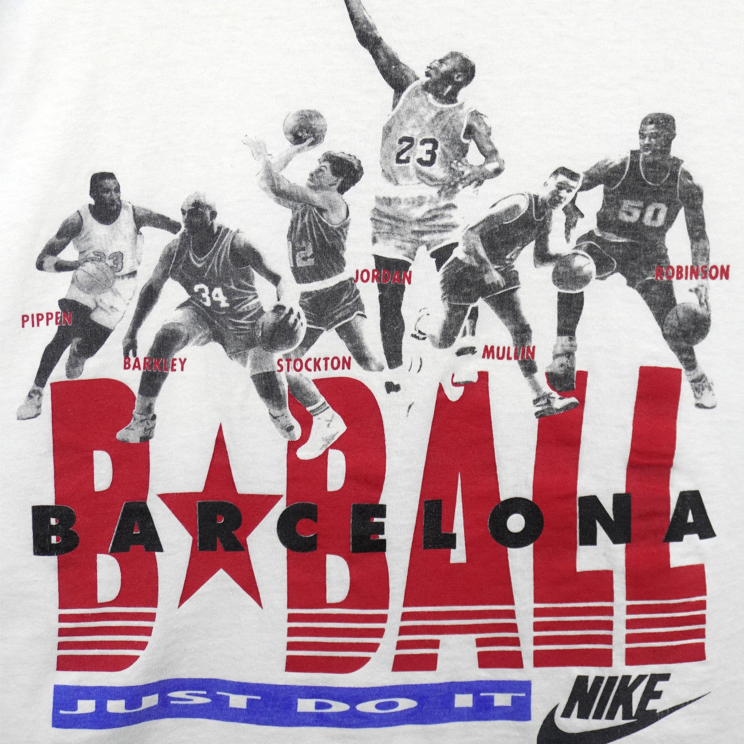 Nike - USA Basketball Dream Team Barcelona Sleeveless Shirt 1990s Large Vintage Retro