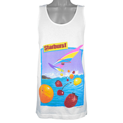 Vintage (CYRK) - Starburst Fruit Chews Sleeveless Shirt 1994 X-Large