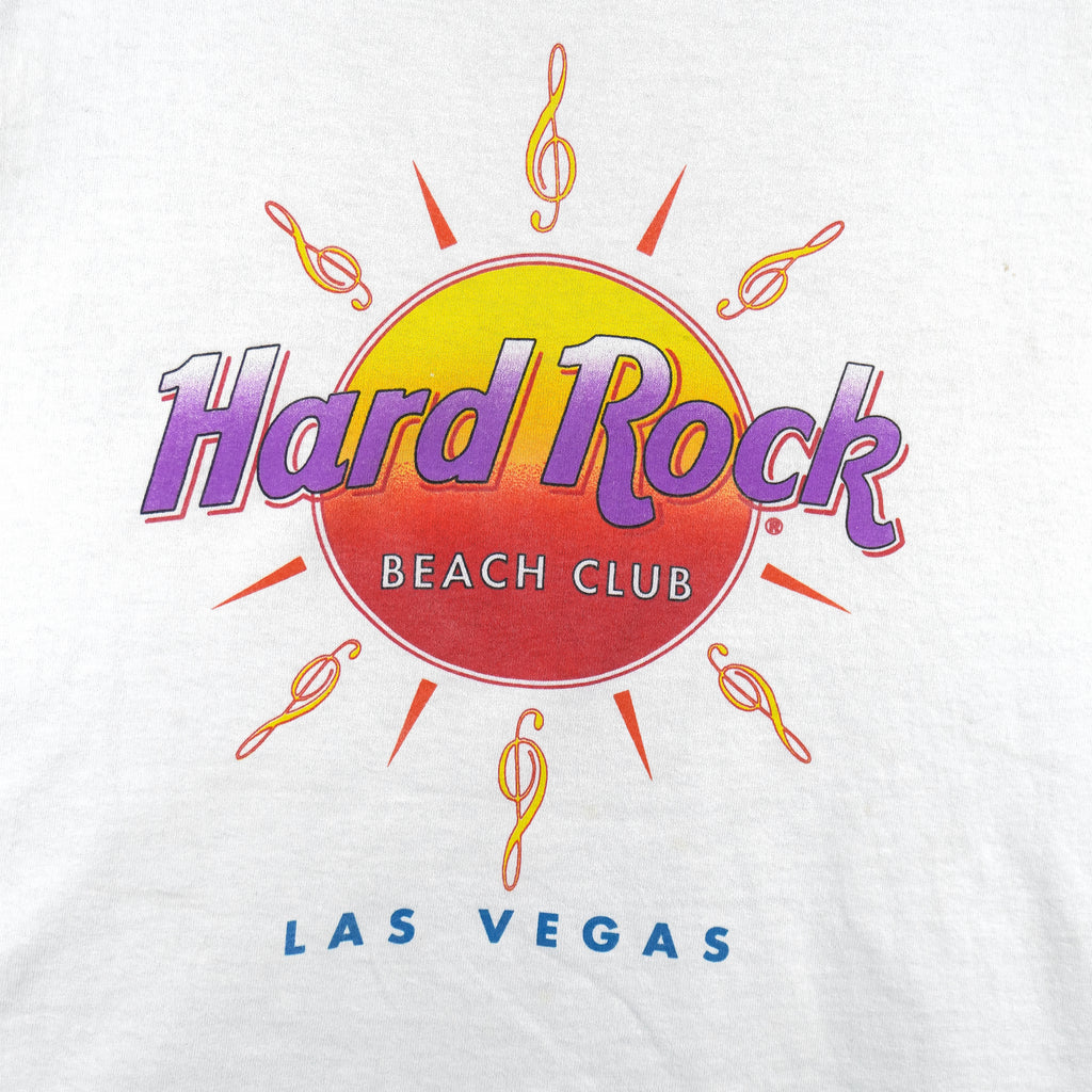 Vintage - Hard Rock Cafe Las Vegas Sleeveless Shirt 1990s Large Vintage Retro