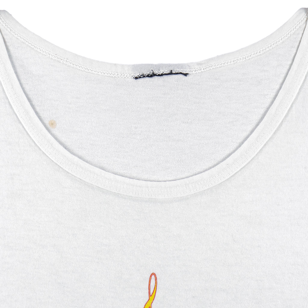 Vintage - Hard Rock Cafe Las Vegas Sleeveless Shirt 1990s Large Vintage Retro