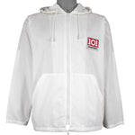 Disney - White 101 Dalmatians Hooded Jackett 1990s X-Large Vintage Retro