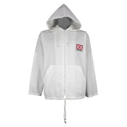 Disney - White 101 Dalmatians Hooded Jackett 1990s X-Large Vintage Retro