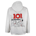 Disney - White 101 Dalmatians Hooded Jackett 1990s X-Large Vintage Retro