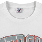 NHL (Delta) - Detroit Red Wings Player Autographed T-Shirt 1990s Large Vintage Retro Hockey