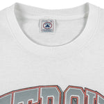NHL (Delta) - Detroit Red Wings Player Autographed T-Shirt 1990s Large Vintage Retro Hockey