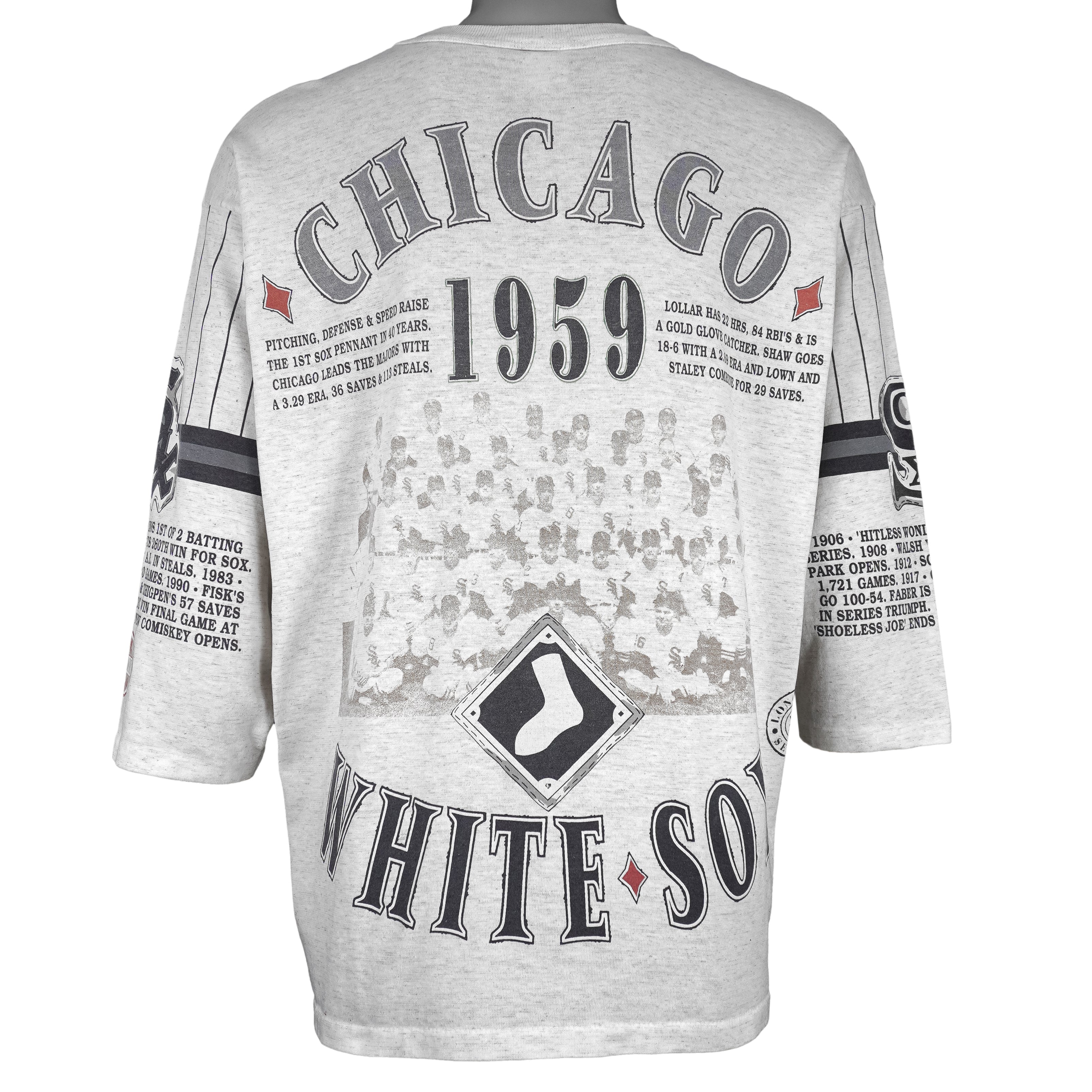 MLB (Long Gone) - Chicago White Sox The Go-Go Sox T-shirt 1993 X-Large Vintage Retro Baseball
