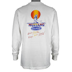 Vintage (Belton) - Mustang Ranch USA Long Sleeved Shirt 1984 Large