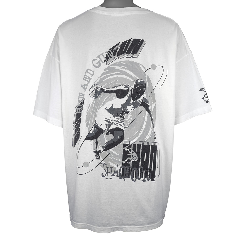 Reebok - NBA Shaquille O'Neal Run and Gun T-Shirt 1990s XX-Large Vintage Retro Basketball
