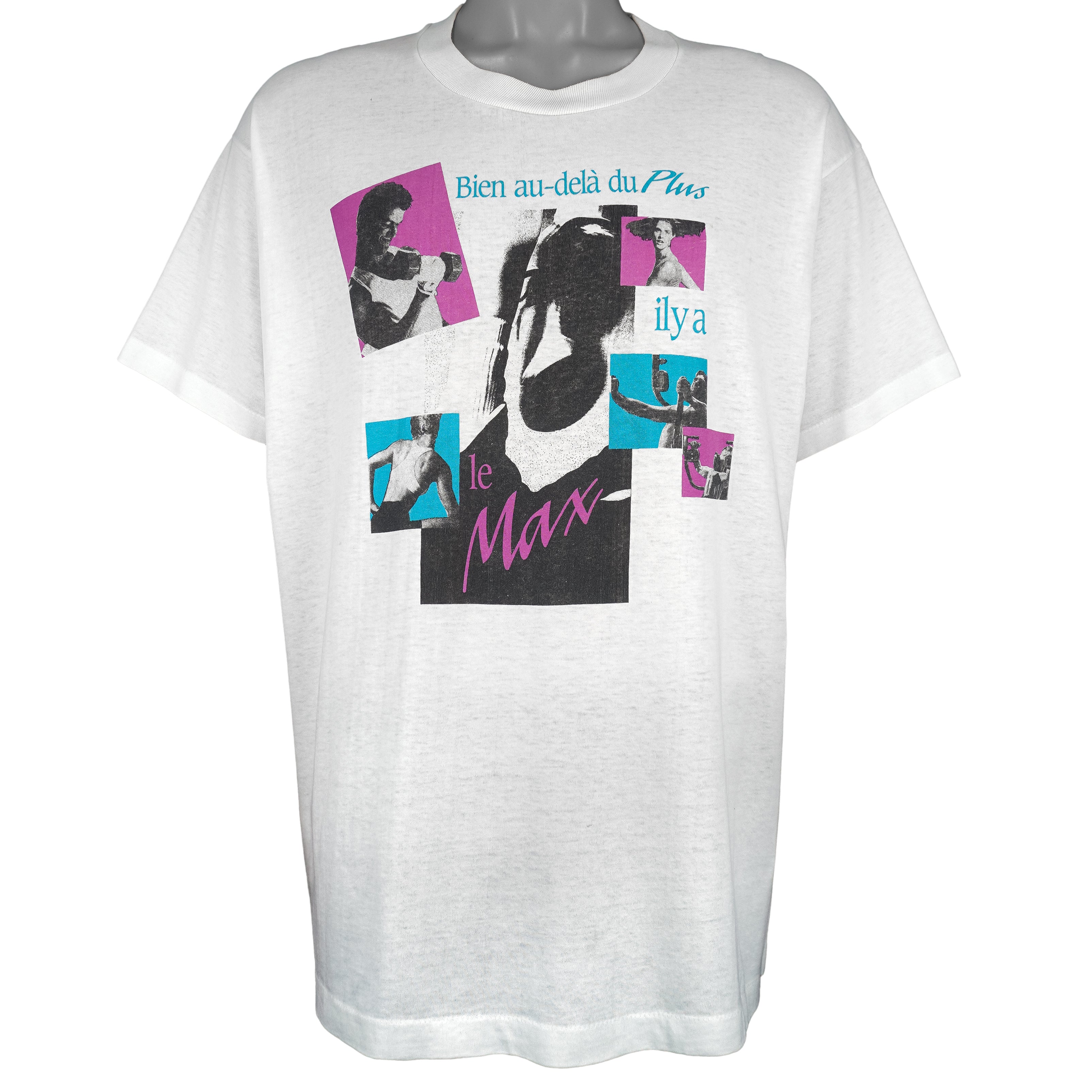 Vintage - Le Max Dancing Ballet Single Stitch T-Shirt 1990s Large Vintage Retro