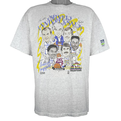 NBA (Salem) - Denver Nuggets Silver Anniversary T-Shirt 1990s X-Large