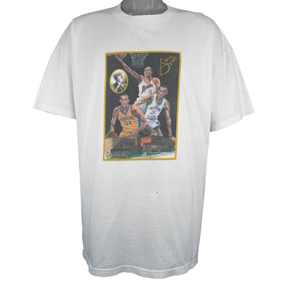 Reebok - Steve Smith NBA Atlanta Hawks, Michigan State T-Shirt 1990s XX-Large