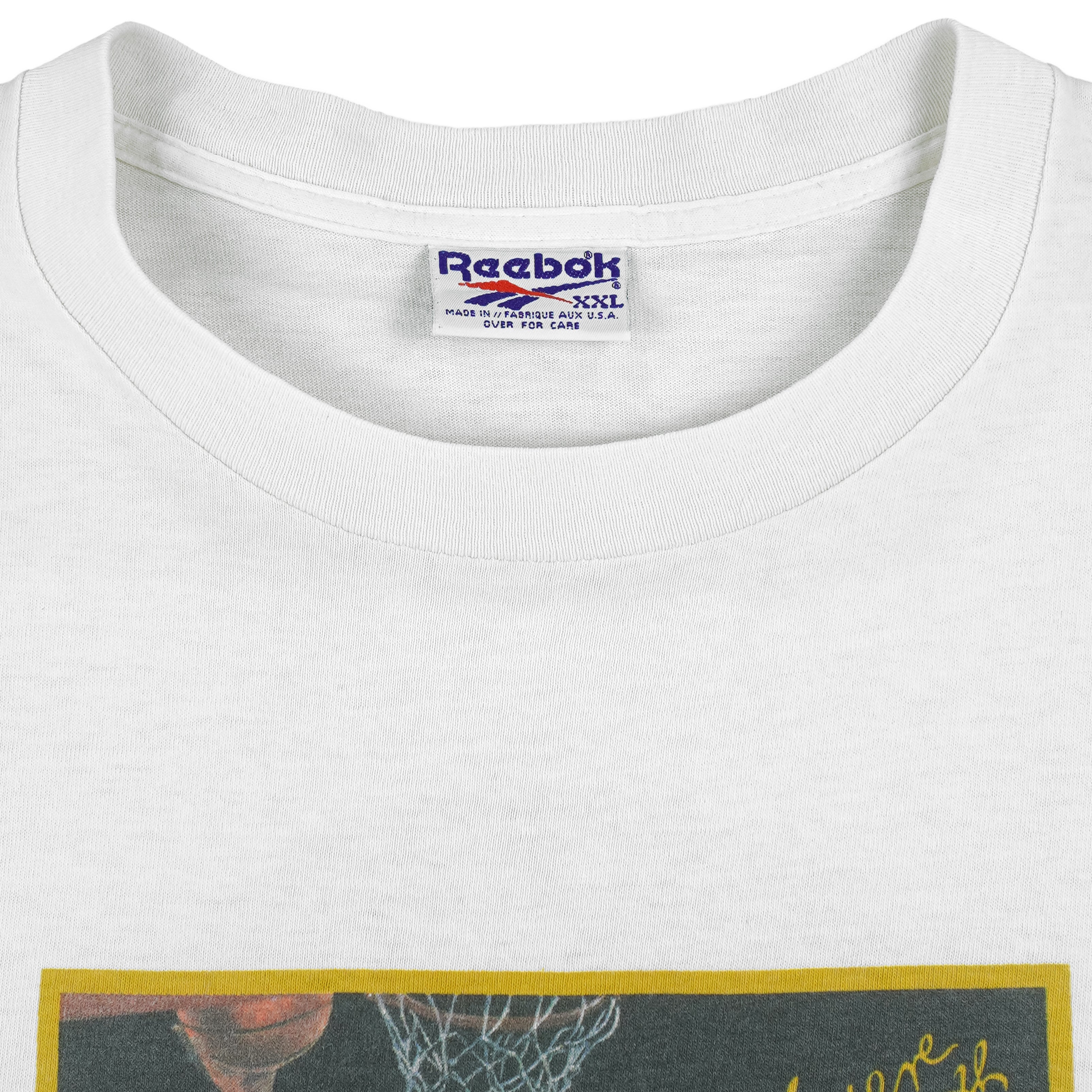 REEBOK - Basketball Legends T-Shirt 1990s XX-Large Vintage Retro Basketball
