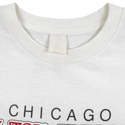 Starter - Chicago Blackhawks Big Logo Single Stitch T-Shirt 1991 Large Vintage Retro Hockey