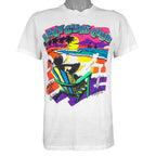 Vintage - Lazy Guys Club Single Stitch T-Shirt 1990s Medium Vintage Retro
