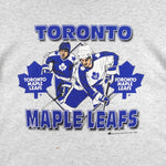 NHL (Bulletic Athletic) - Toronto Maple Leafs Spell-Out T-Shirt 1992 X-Large Vintage Retro Hockey