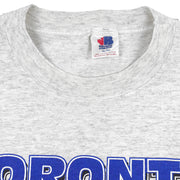 NHL (Bulletic Athletic) - Toronto Maple Leafs Spell-Out T-Shirt 1992 X-Large Vintage Retro Hockey