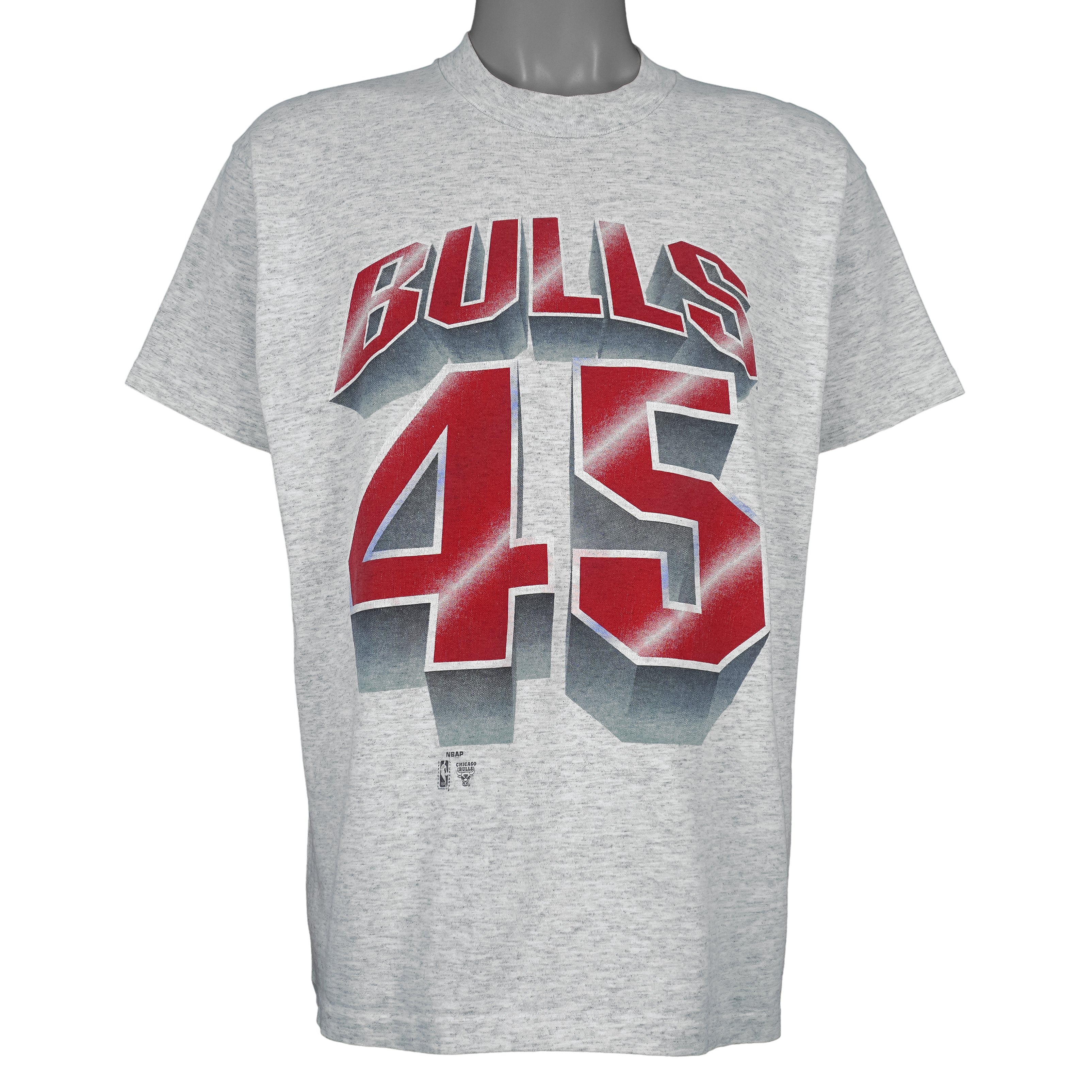 NBA (Salem) - Chicago Bulls #45 Michael Jordan T-Shirt 1990s Large Vintage Retro Basketball