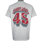 NBA (Salem) - Chicago Bulls #45 Michael Jordan T-Shirt 1990s Large Vintage Retro Basketball