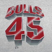 NBA (Salem) - Chicago Bulls #45 Michael Jordan T-Shirt 1990s Large Vintage Retro Basketball