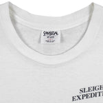 Vintage - Sansegal Sleight Expeditions Alone Wolf T-Shirt 1990s Large Vintage Retro