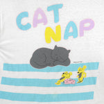 Vintage (Screen Star) - Cat nap Plymouth Mills T-Shirt 1990s XXX-Large Vintage Retro
