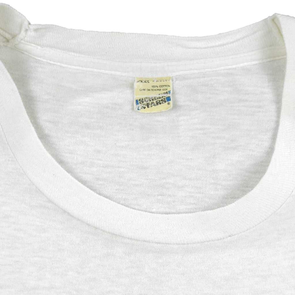 Vintage (Screen Star) - Cat nap Plymouth Mills T-Shirt 1990s XXX-Large Vintage Retro