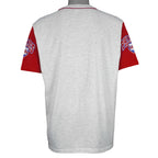MLB (Garan) - Philadelphia Eagles Baseball Pinstripe T-Shirt 1992 X-Large Vintage Retro Baseball