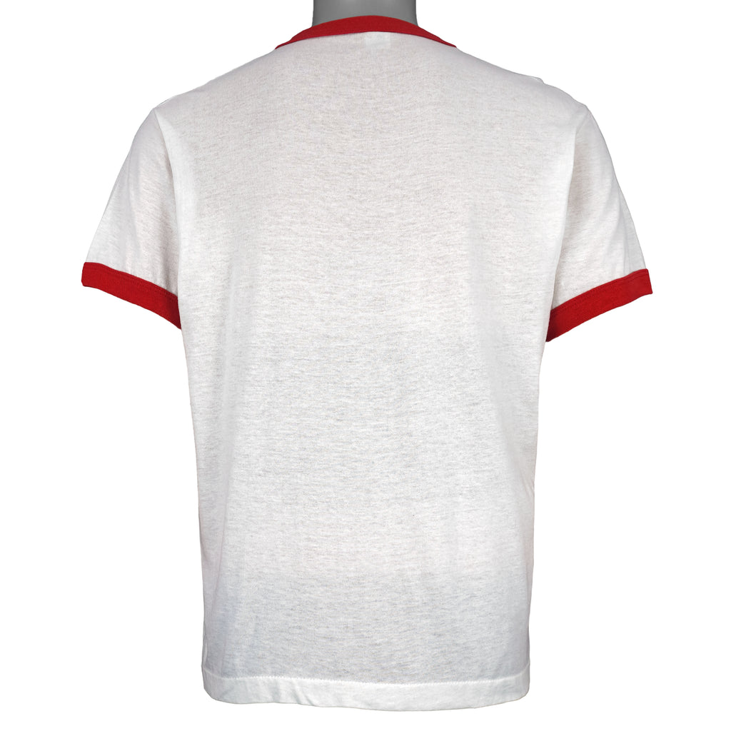 MLB (Screen Star) - St. Louis Cardinals The Heat is On! T-Shirt 1980s Large Vintage Retro Baseball