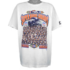 Starter - NFL Denver Broncos Super Bowl XXXII Champions T-Shirt 1998 X-Large Vintage Retro Football