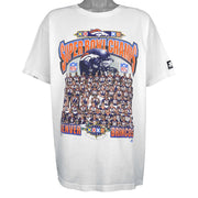 Starter - NFL Denver Broncos Super Bowl XXXII Champions T-Shirt 1998 X-Large Vintage Retro Football