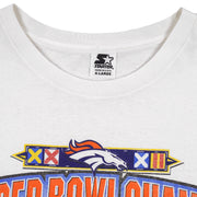 Starter - NFL Denver Broncos Super Bowl XXXII Champions T-Shirt 1998 X-Large Vintage Retro Football