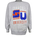 NCAA (Cross Grain) - Syracuse University SU Crew Neck Sweatshirt 1990s Large Vintage Retro Football