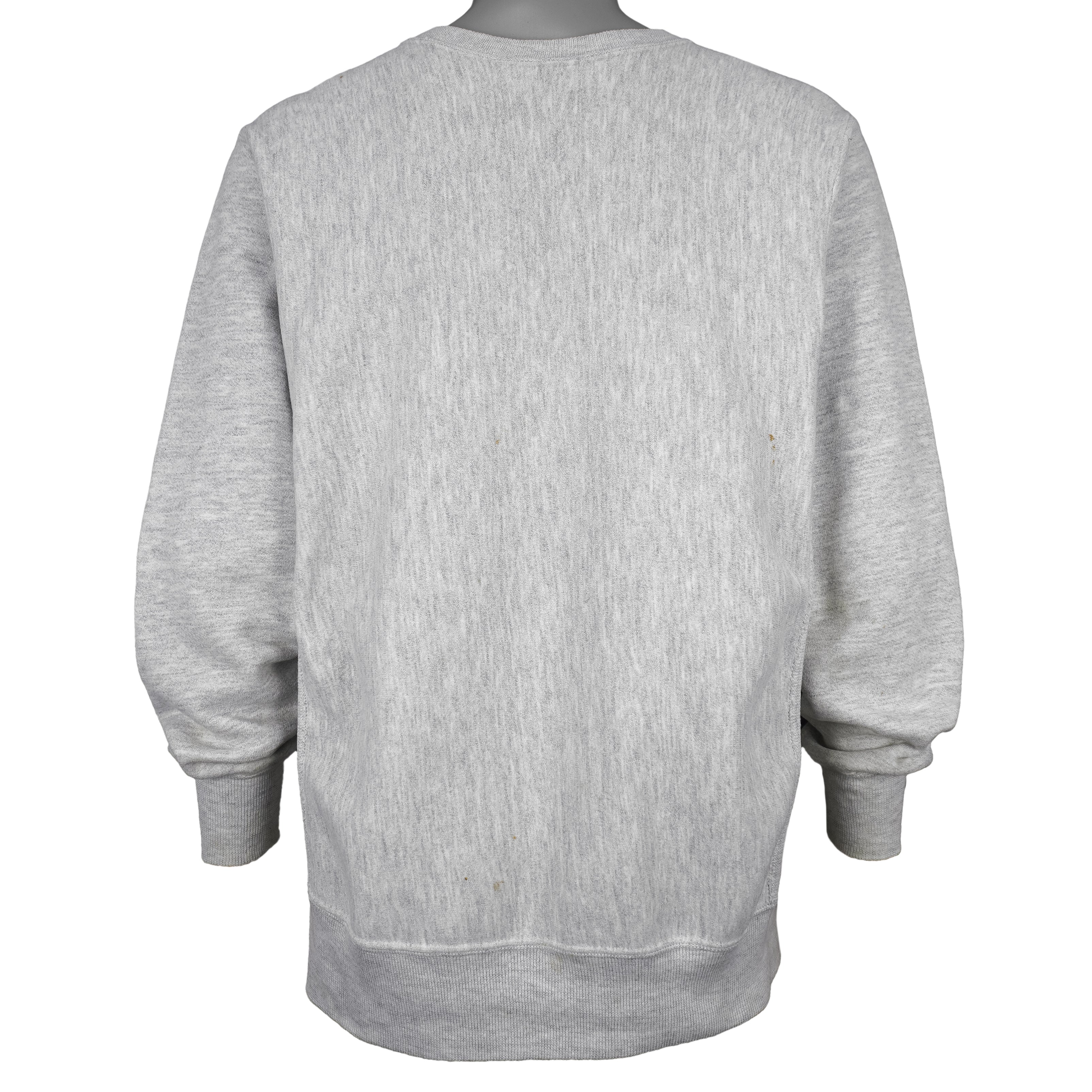 NCAA (Cross Grain) - Syracuse University SU Crew Neck Sweatshirt 1990s Large Vintage Retro Football