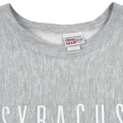 NCAA (Cross Grain) - Syracuse University SU Crew Neck Sweatshirt 1990s Large Vintage Retro Football