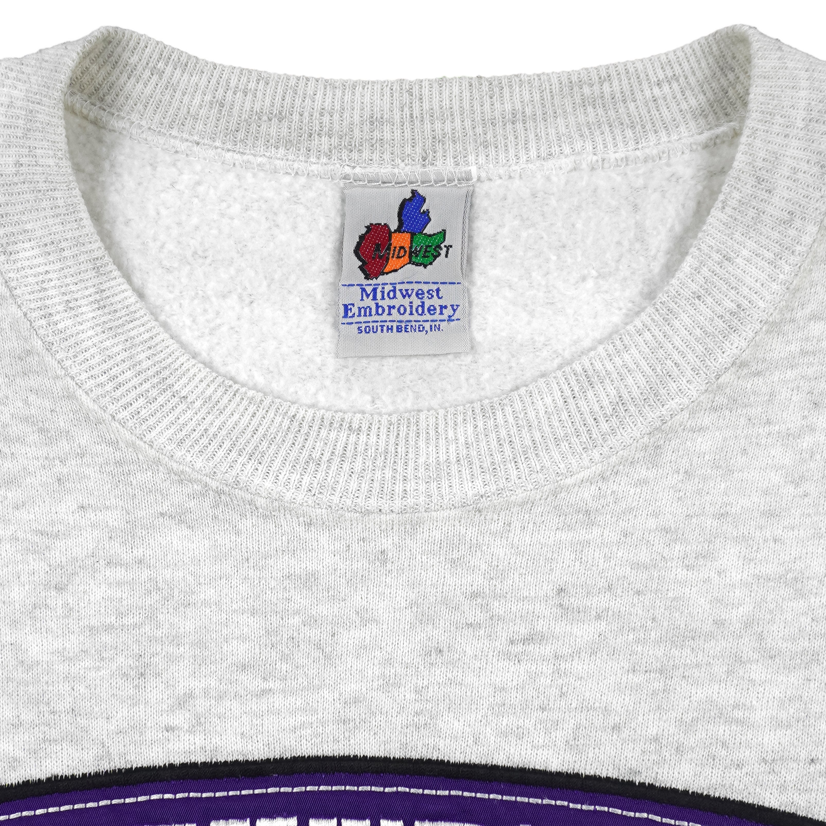 NCAA (Midwest) - Northwestern University Crew Neck Sweatshirt 1990s Medium Vintage Retro