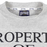 NHL (Softwear) - Property of Ottawa Senators Spell-Out T-Shirt 1992 Medium Vintage Retro Hockey