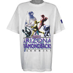 MLB (Lee) - Arizona Diamondbacks Baseball T-Shirt 1996 X-Large Vintage Retro Baseball