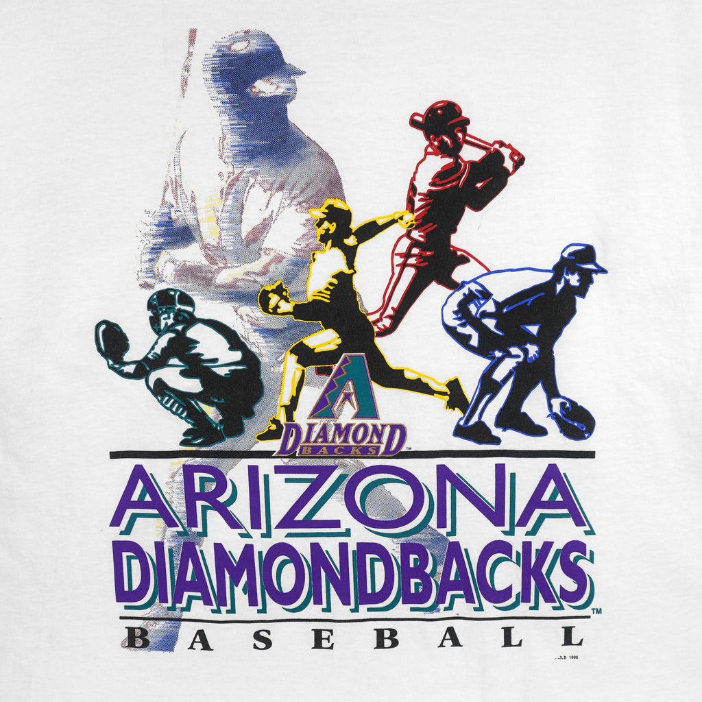 MLB (Lee) - Arizona Diamondbacks Baseball T-Shirt 1996 X-Large Vintage Retro Baseball