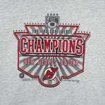 NHL (Lee) - New Jersey Devils Champions T-Shirt 2000 X-Large Vintage Retro Hockey