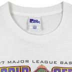 MLB (Pro Player) - World Series Indians VS Marlins Matchups T-Shirt 1997 Large Vintage Retro Baseball