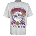 MLB (Volunteer) - San Diego Padres, World Series T-Shirt 1996 Large Vintage Retro Baseball