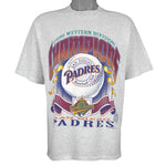 MLB (Volunteer) - San Diego Padres, World Series T-Shirt 1996 Large