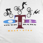 Vintage (Oneta) - OTB Over The Bars Moab Utah Sleeveless Shirt 1990s Large Vintage Retro