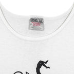 Vintage (Oneta) - OTB Over The Bars Moab Utah Sleeveless Shirt 1990s Large Vintage Retro