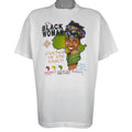 Vintage (Best) - The Black Women Mother of the Earth T-Shirt 1990s X-Large Vintage Retro