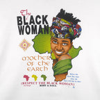 Vintage (Best) - The Black Women Mother of the Earth T-Shirt 1990s X-Large Vintage Retro