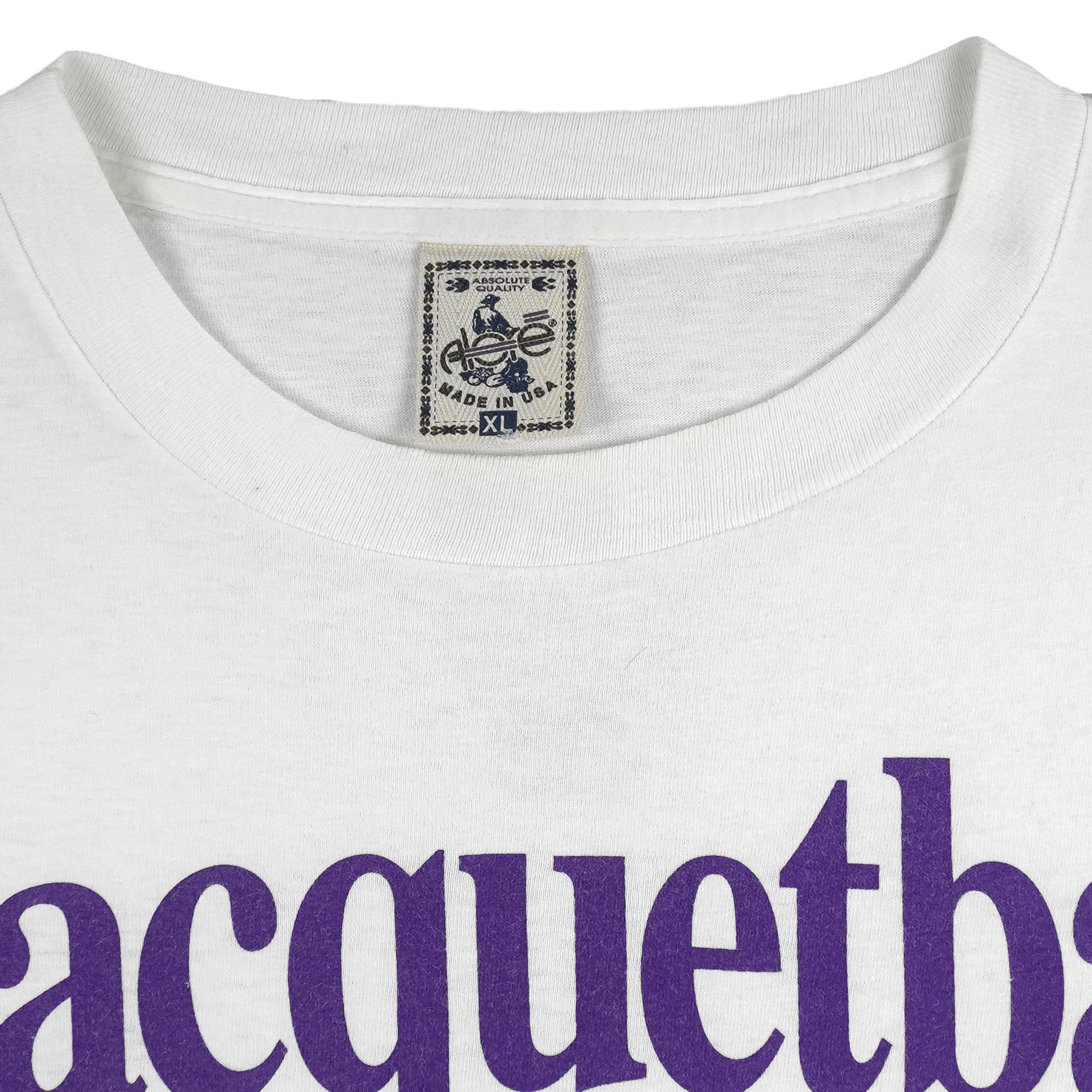 Vintage (Alore) - Racquetball Is Life Single Stitch T-Shirt 1994 X-Large Vintage Retro