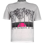 Vintage (Murina's Best) - Florida Sunset Palm Trees T-Shirt 1989 Medium Vintage Retro