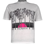 Vintage (Murina's Best) - Florida Sunset Palm Trees T-Shirt 1989 Medium