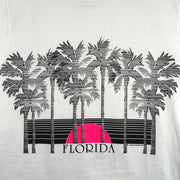 Vintage (Murina's Best) - Florida Sunset Palm Trees T-Shirt 1989 Medium Vintage Retro